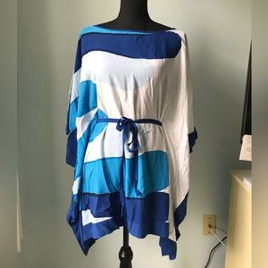 Marimekko 60s-style Mini Kimono Cocktail Dress, size S/M